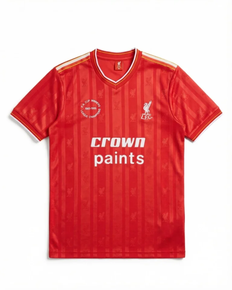 85/86 Liverpool Home Player Version