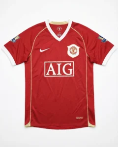 06/07 Manchester United Home Player Version
