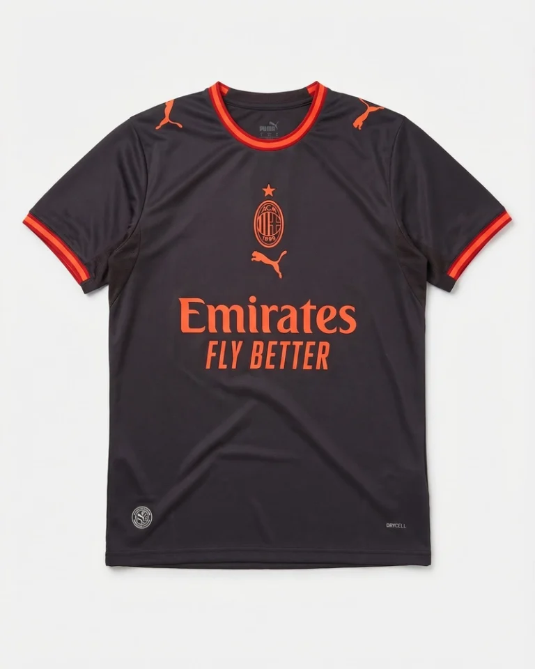 25/26 AC Milan Away Fan Version