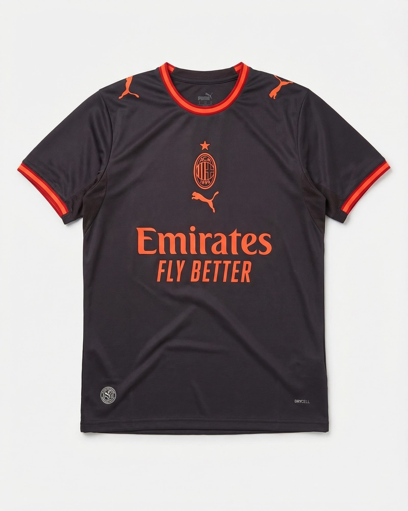 25/26 AC Milan Away Fan Version