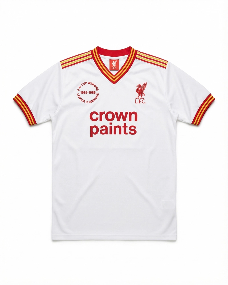 85/86 Liverpool Away Player Version