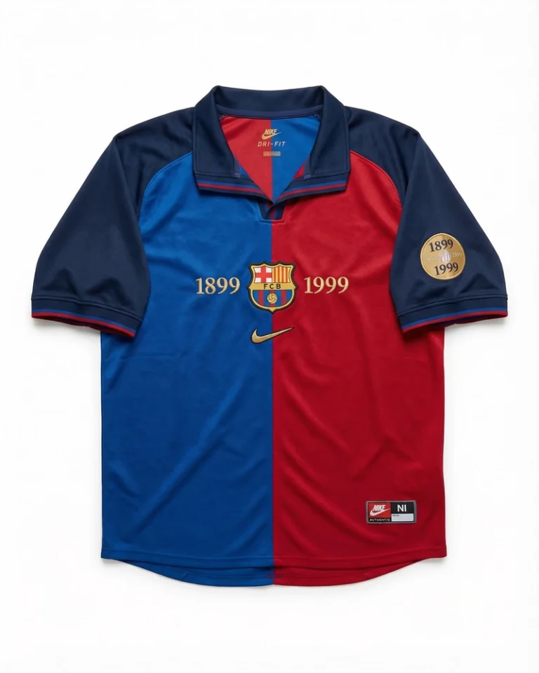 99/00 FC Barcelona Home Fan Version
