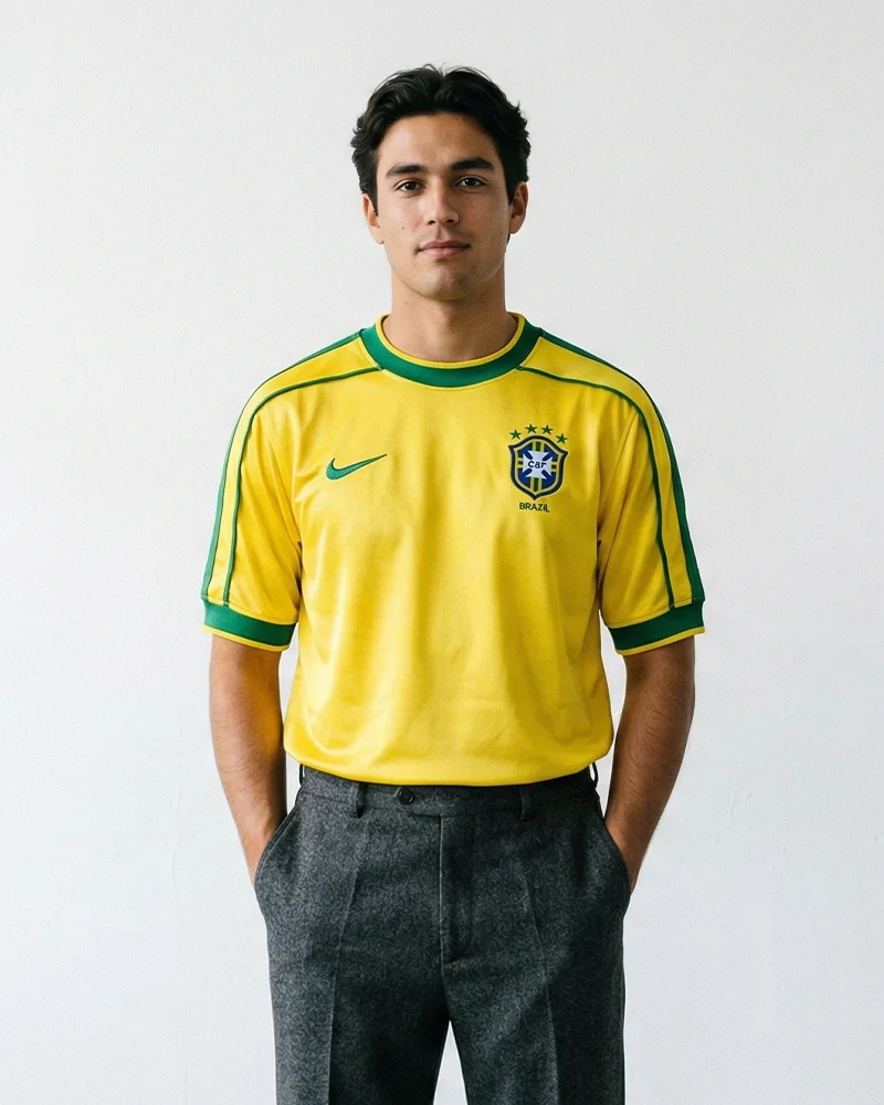 98 Brazil Home Fans Version