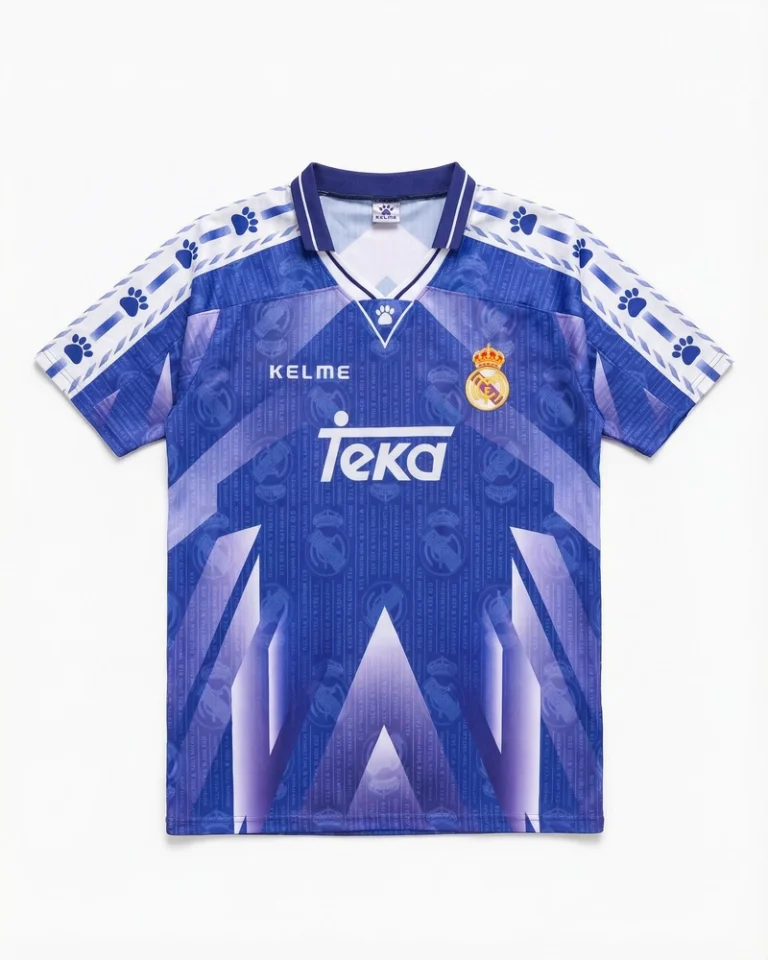 1996 Real Madrid Away Fan Version