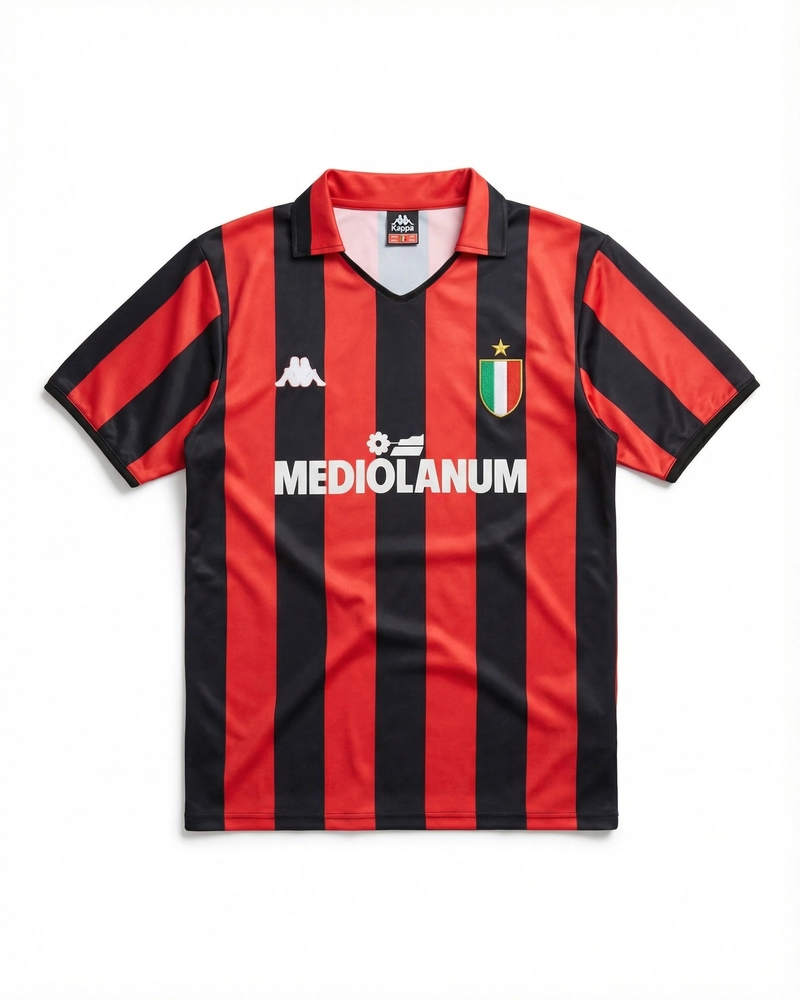 88/89 AC Milan Home Fan Version
